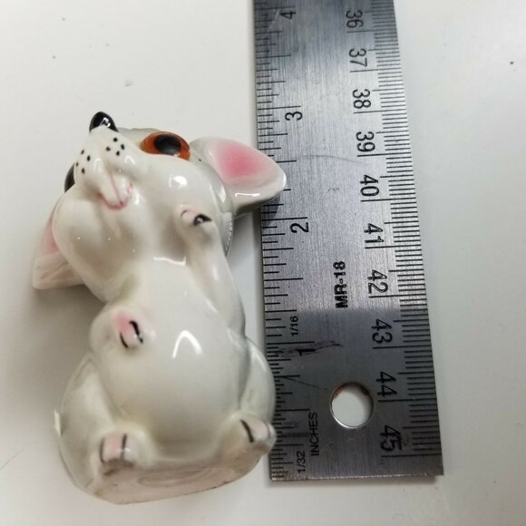 Vintage Salt and Pepper Shakers Big Ears Gray Mice Mouse Anthropomorphic - Picture 7 of 8